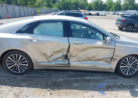 2017 Lincoln Mkz Hybrid Premiere из США, поврежденный, VIN 3LN6L5KU9HR657000